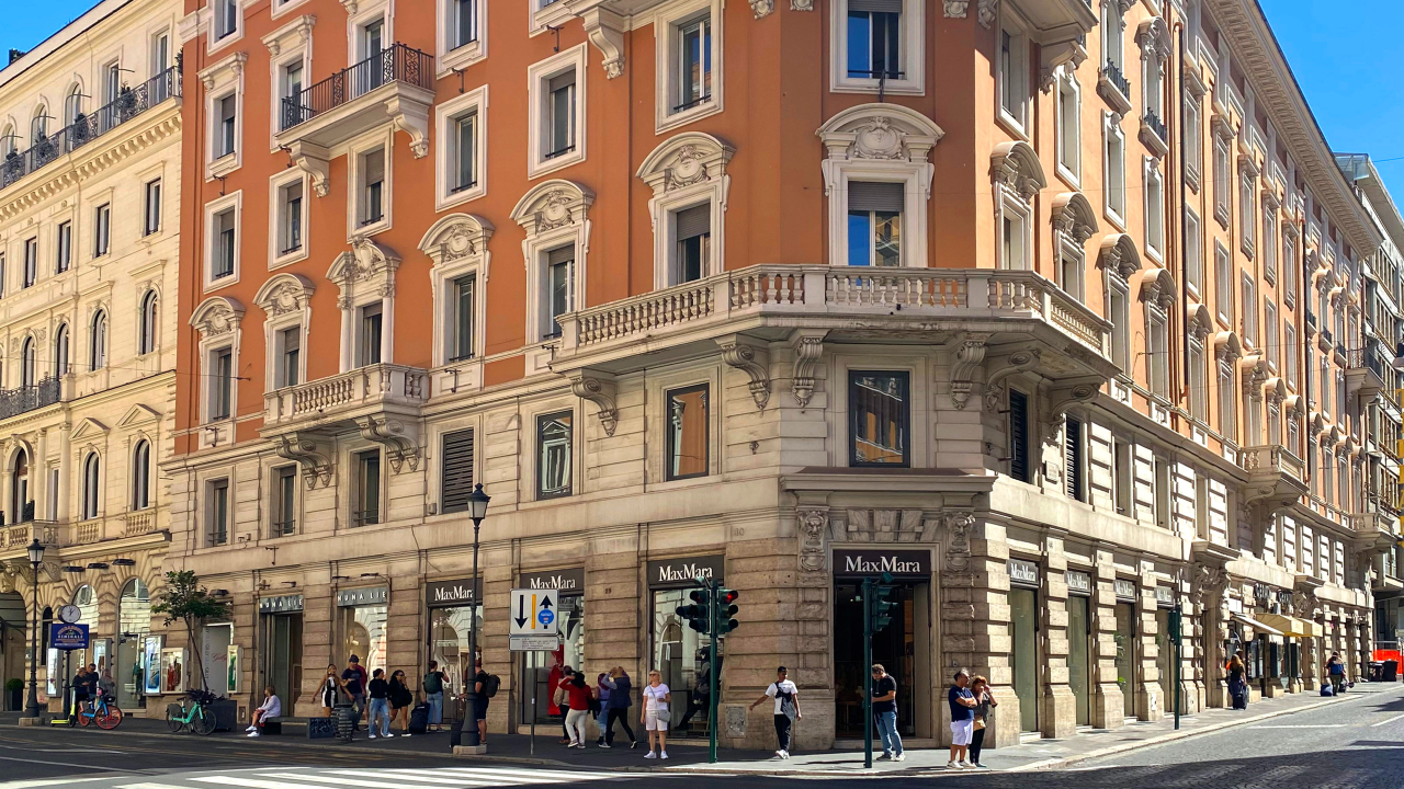 The location of the new Ruby Hotel in Rome