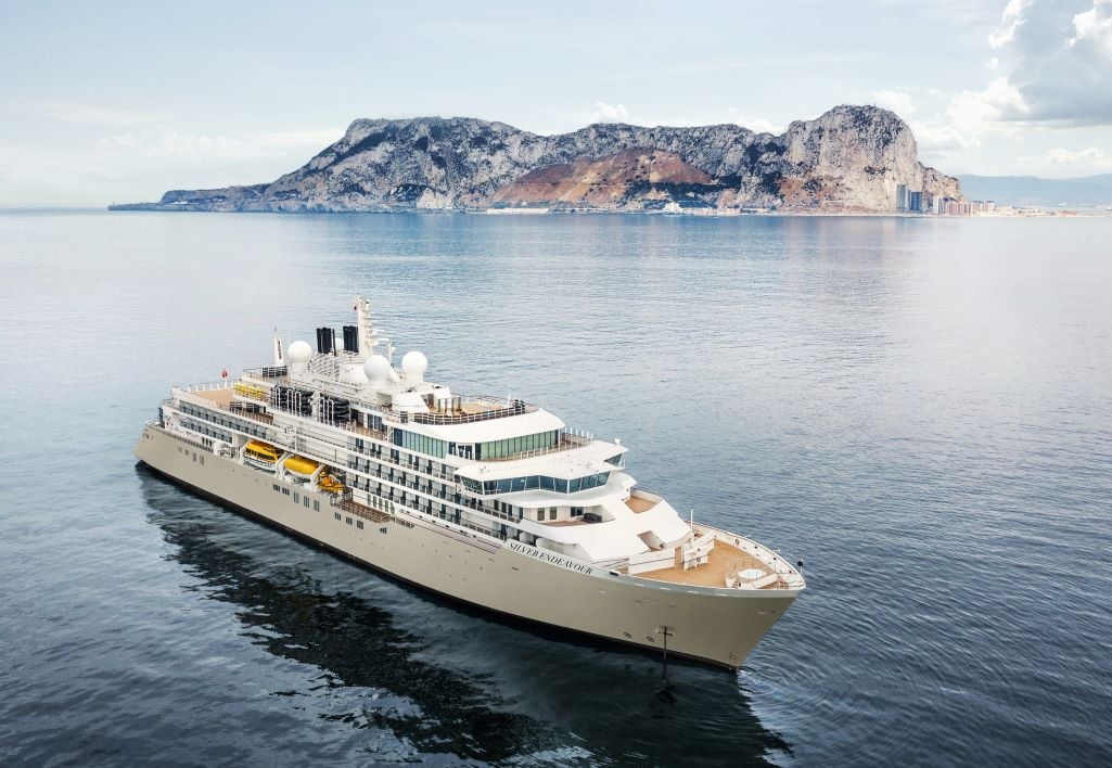 Silver Endeavour a Silversea Cruises expedition ship previously sailed as Crystal Endeavor