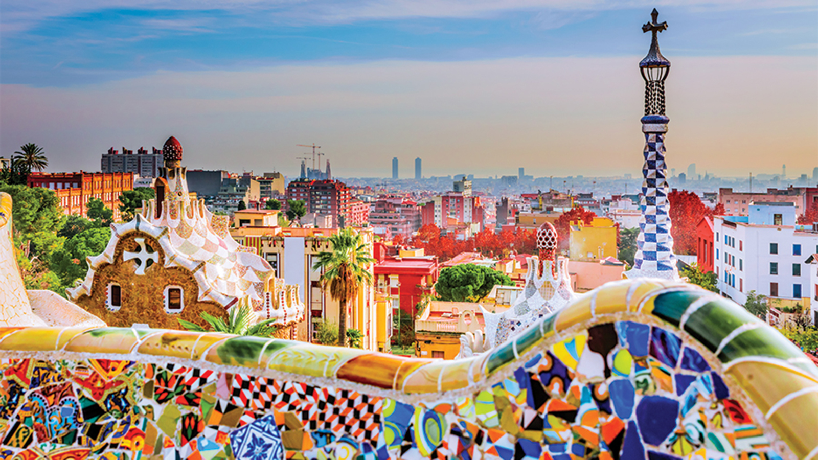 Barcelonas imaginative Park Guell