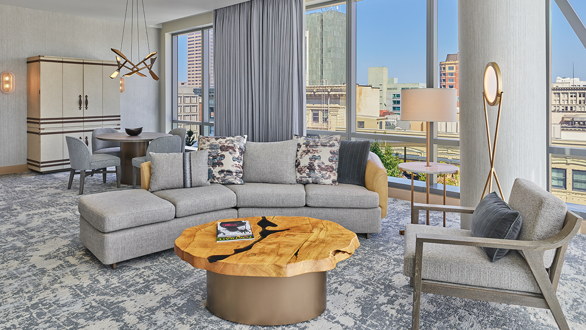 The Ritz-Carlton Portland Executive Suite Living Room