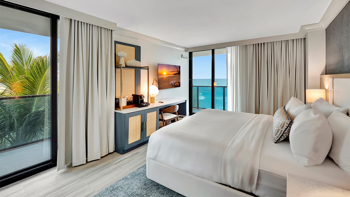Tideline Palm Beach Ocean Resort and Spa guestroom