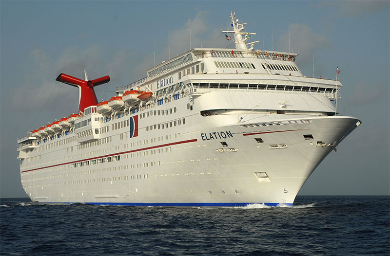 Exterior of Carnival Elation