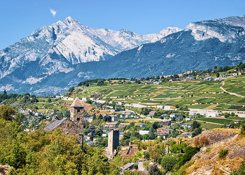 Sion Canton Velais Switzerland 