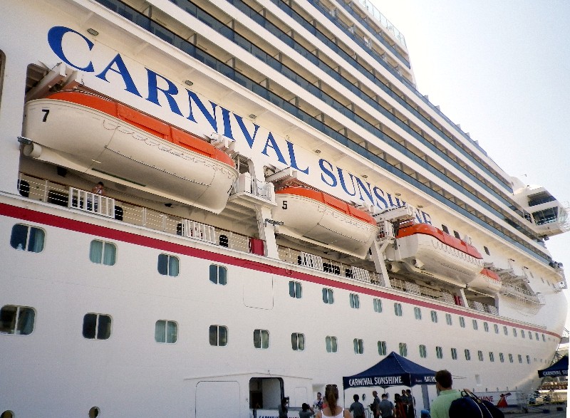 Exterior of Carnival Elation