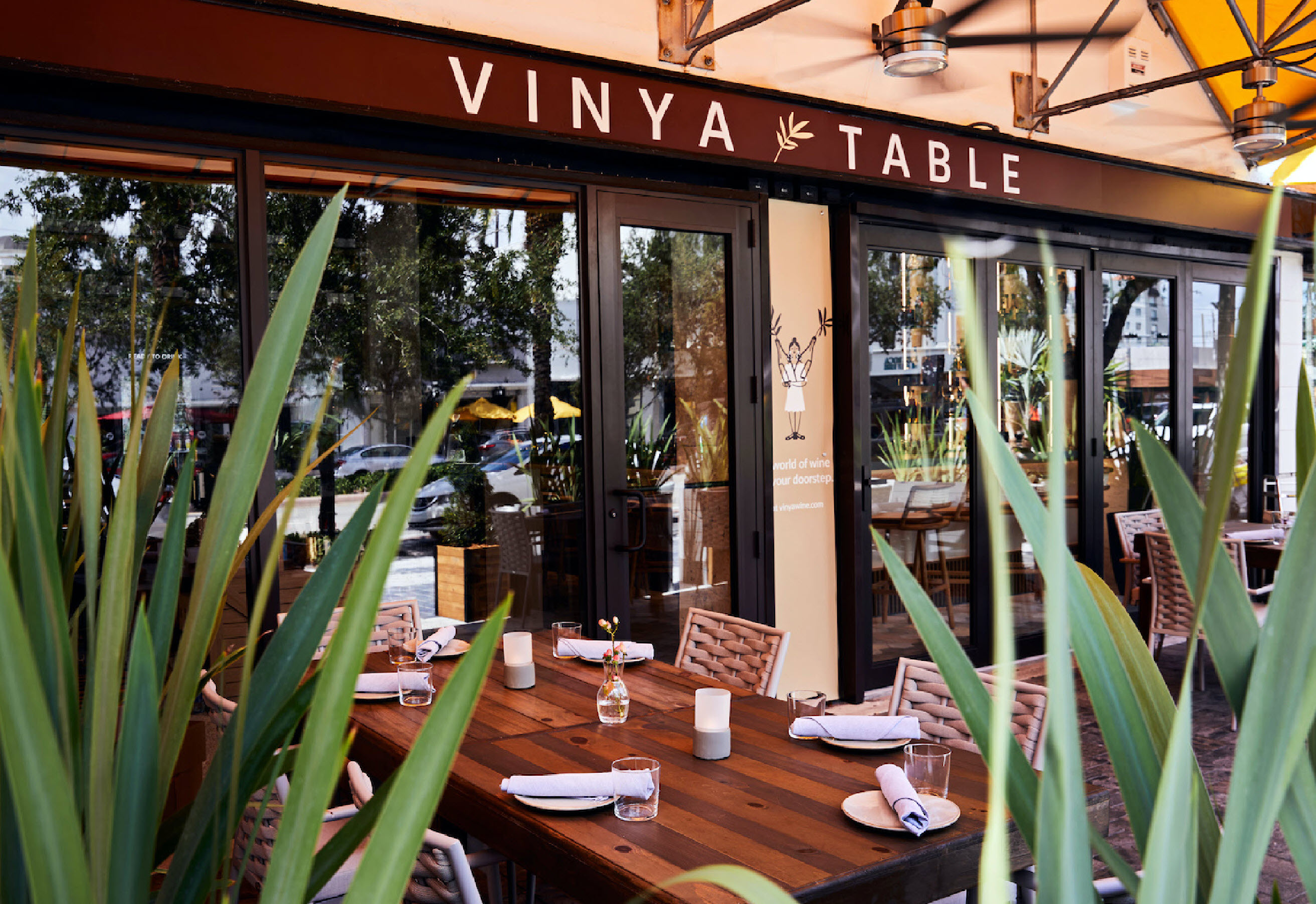 Vinya Table - Vinya Hospitality - Vinya Wine