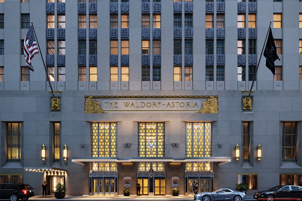 Waldorf Astoria New YorkExteriorPark Avenue Entrance