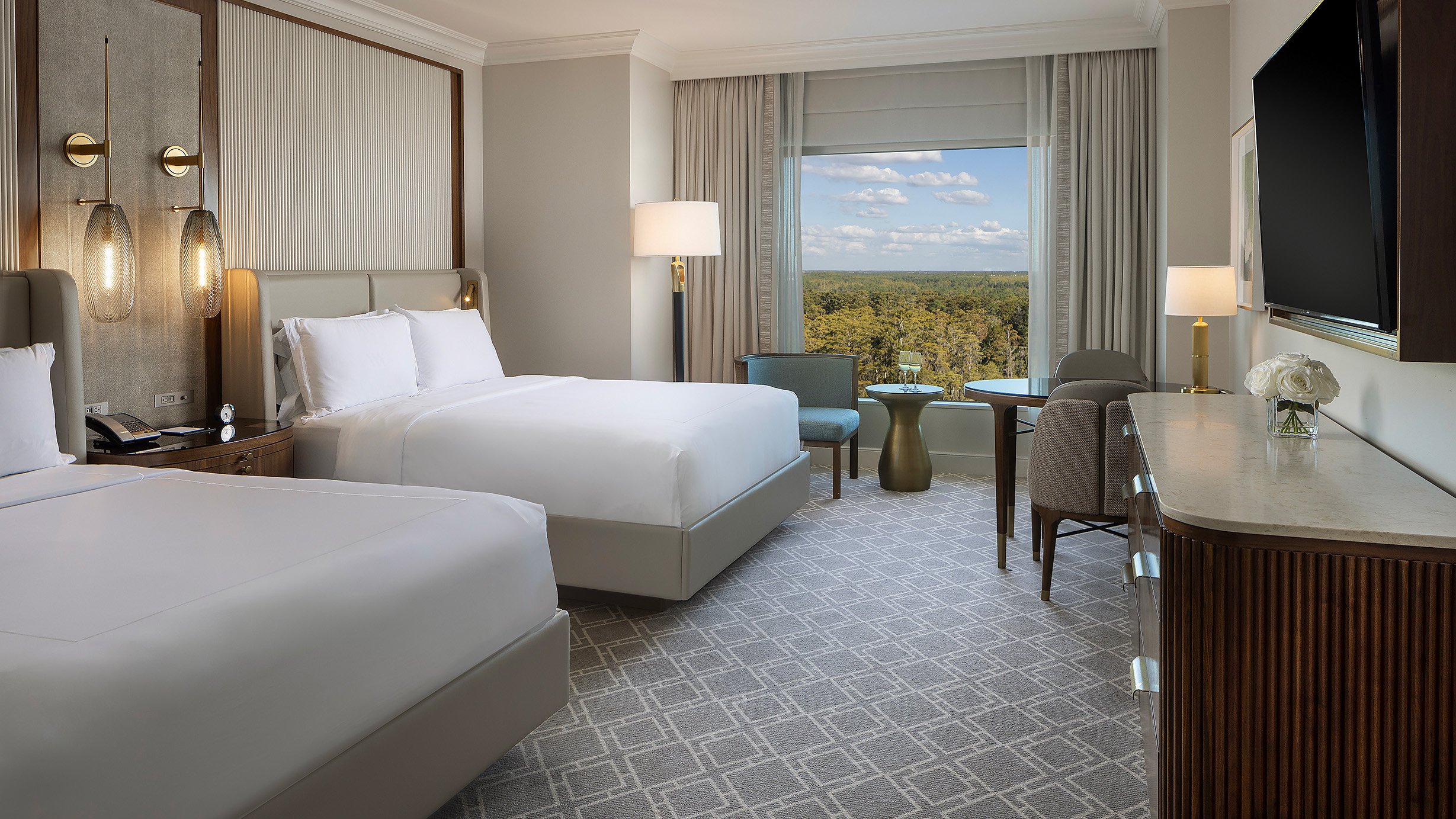 Waldorf Astoria Orlando - Guest Room - Deluxe Queen Nature Preserve