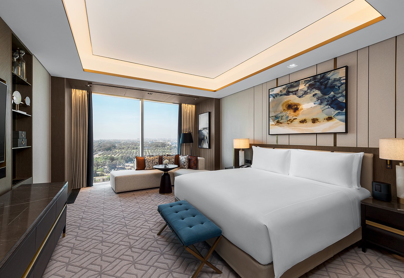 King Ikaros Grand Premier One-Bedroom Suite Waldorf Astoria Kuwait