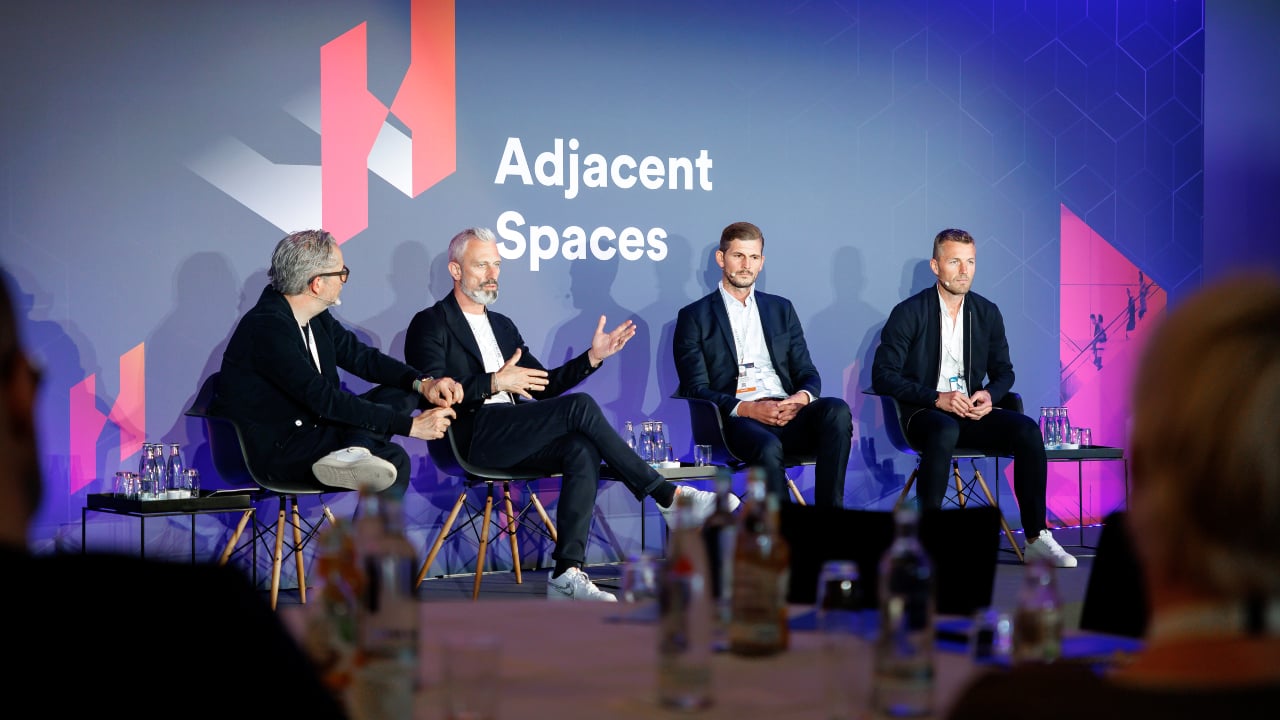 The opening session of the Adjacent Spaces event