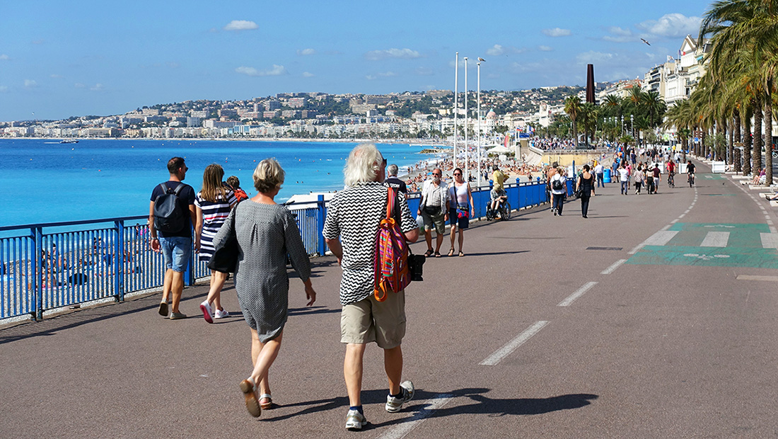 Promenade des Anglais Nice France