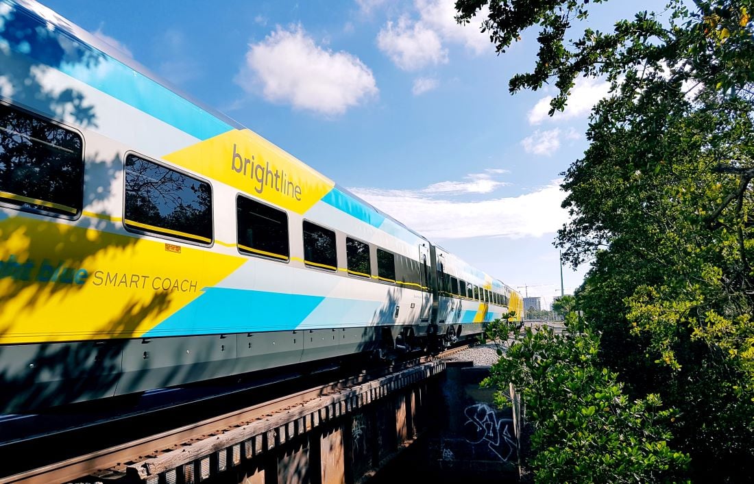 Brightline trains now connect two of the Sunshine States top tourism regions -- Orlando and South Florida