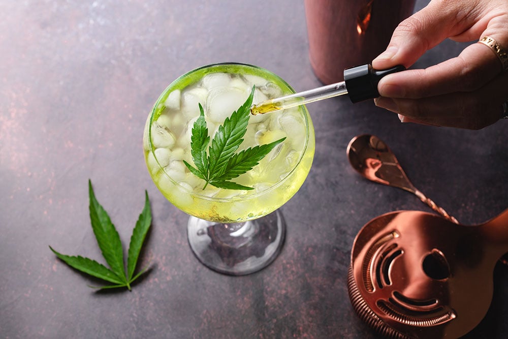 cannabis in cocktails cannabis in bars and restaurants