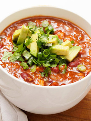 National Chips and Dip Day - The Best Vegetarian Bean Chili