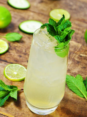 Green Fairy cocktail recipe - National Happy Hour Day food and cocktail recipes