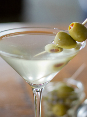 Dirty Martini cocktail recipe - Inauguration Day 2017 cocktails