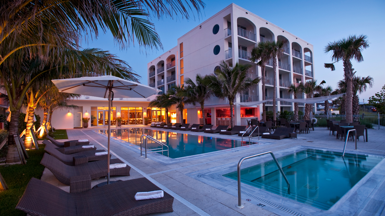 Florida beach hotel