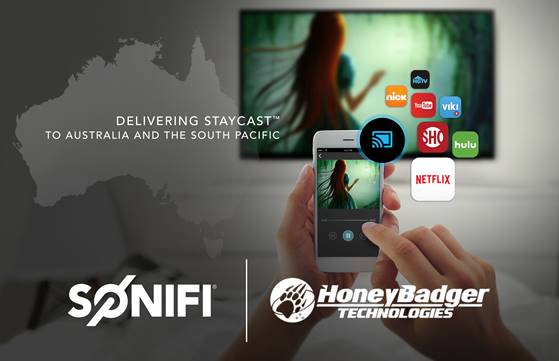 Sonifi partners with HoneyBadger for Australian market