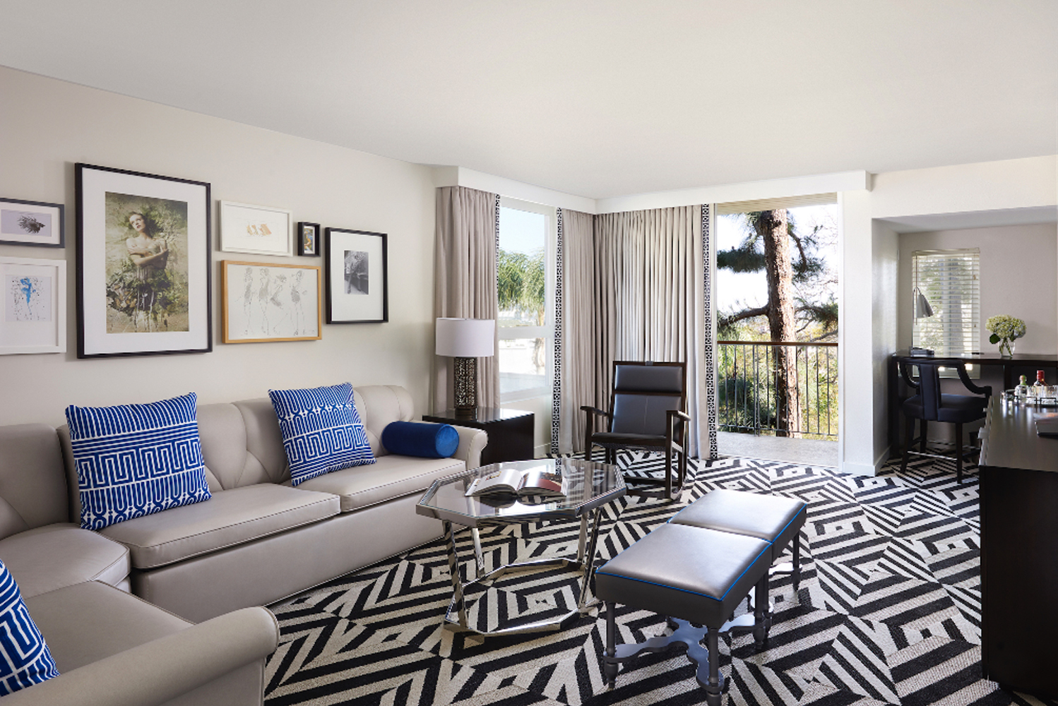 How Hollywood glamour and fashion inspired Chamberlain West Hollywoods redesign