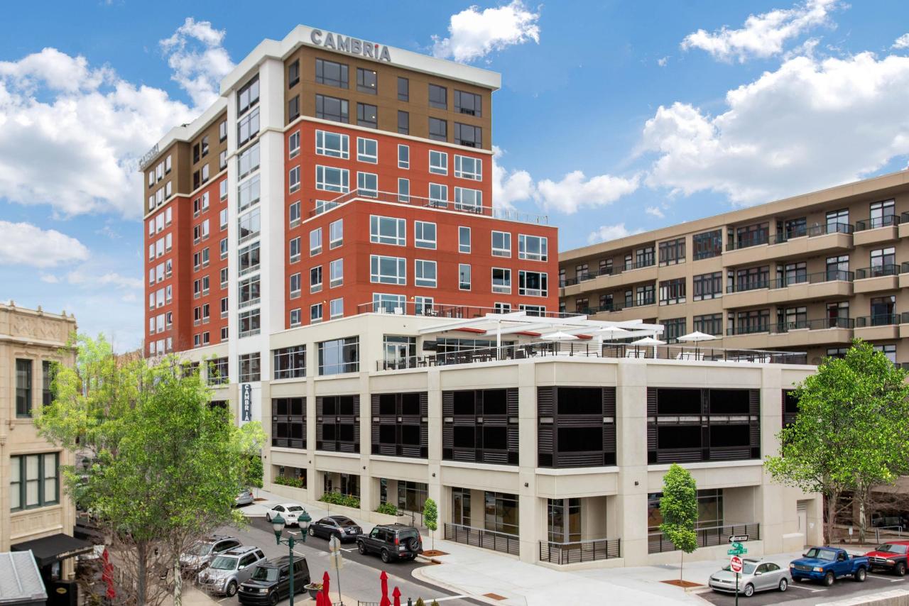 The 136-room property is the newest hotel in downtown Asheville The hotel was developed by FIRC Group