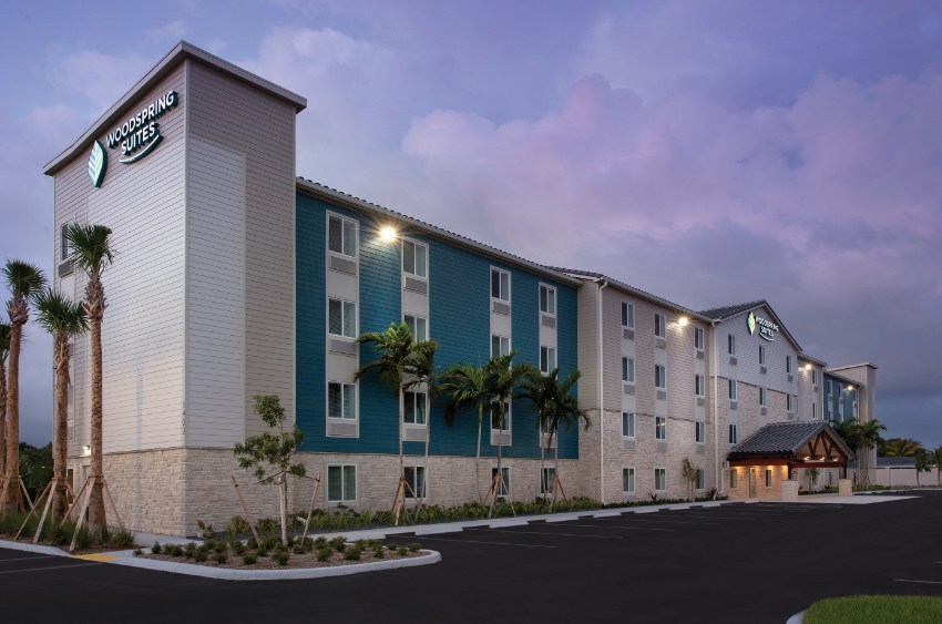 The new four-story 119-room property is minutes away from Publix Distribution Center Florida Atlantic University several m