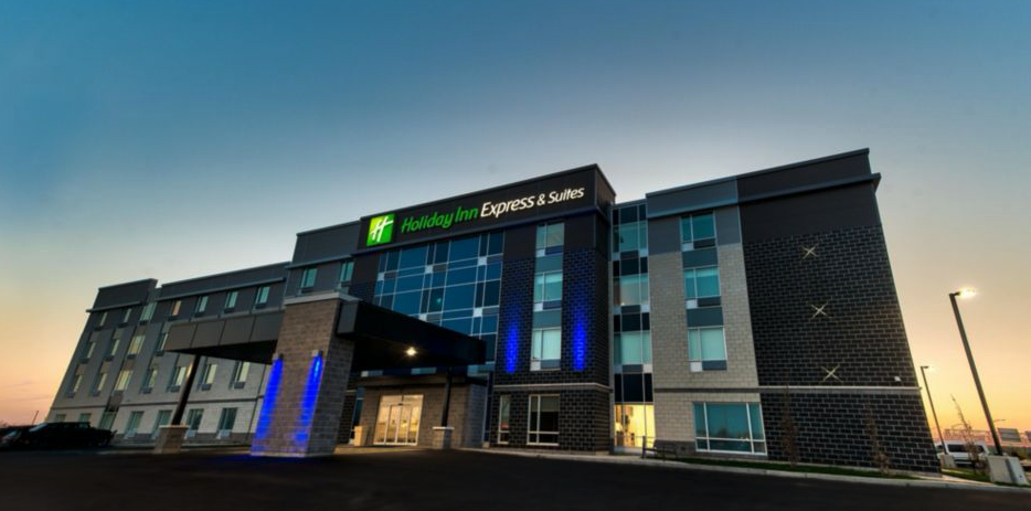 The 111-room Holiday Inn Express  Suites Trois-Rivires in Quebec is owned by Groupe Robin