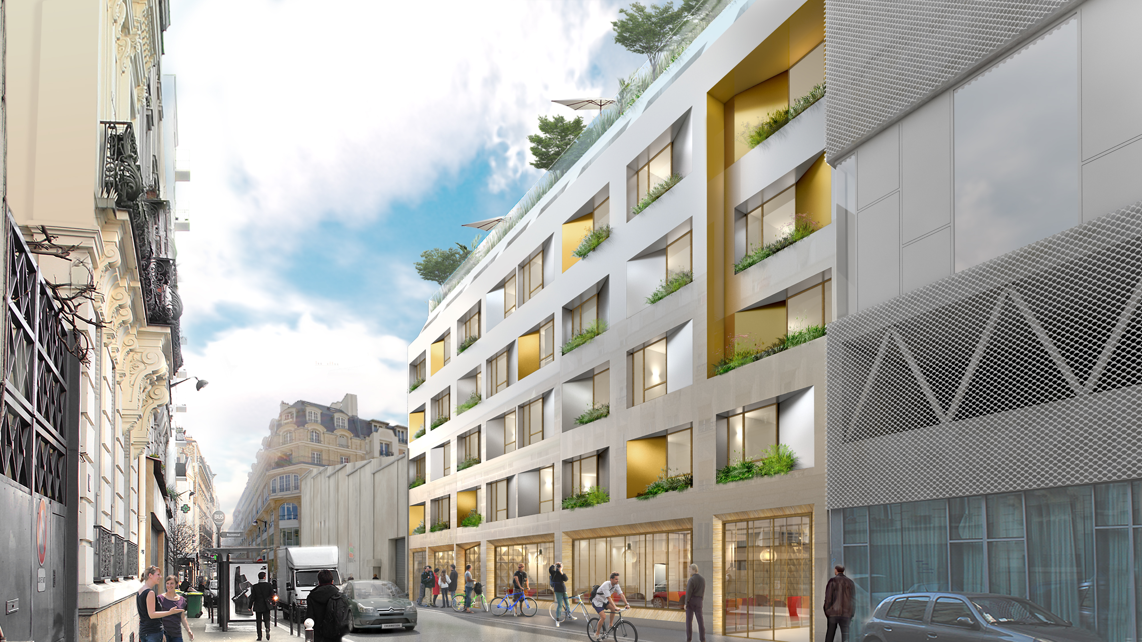 Novaxia acquired 61 Rue Buzenval to construct the first JoJoe Open House in Paris