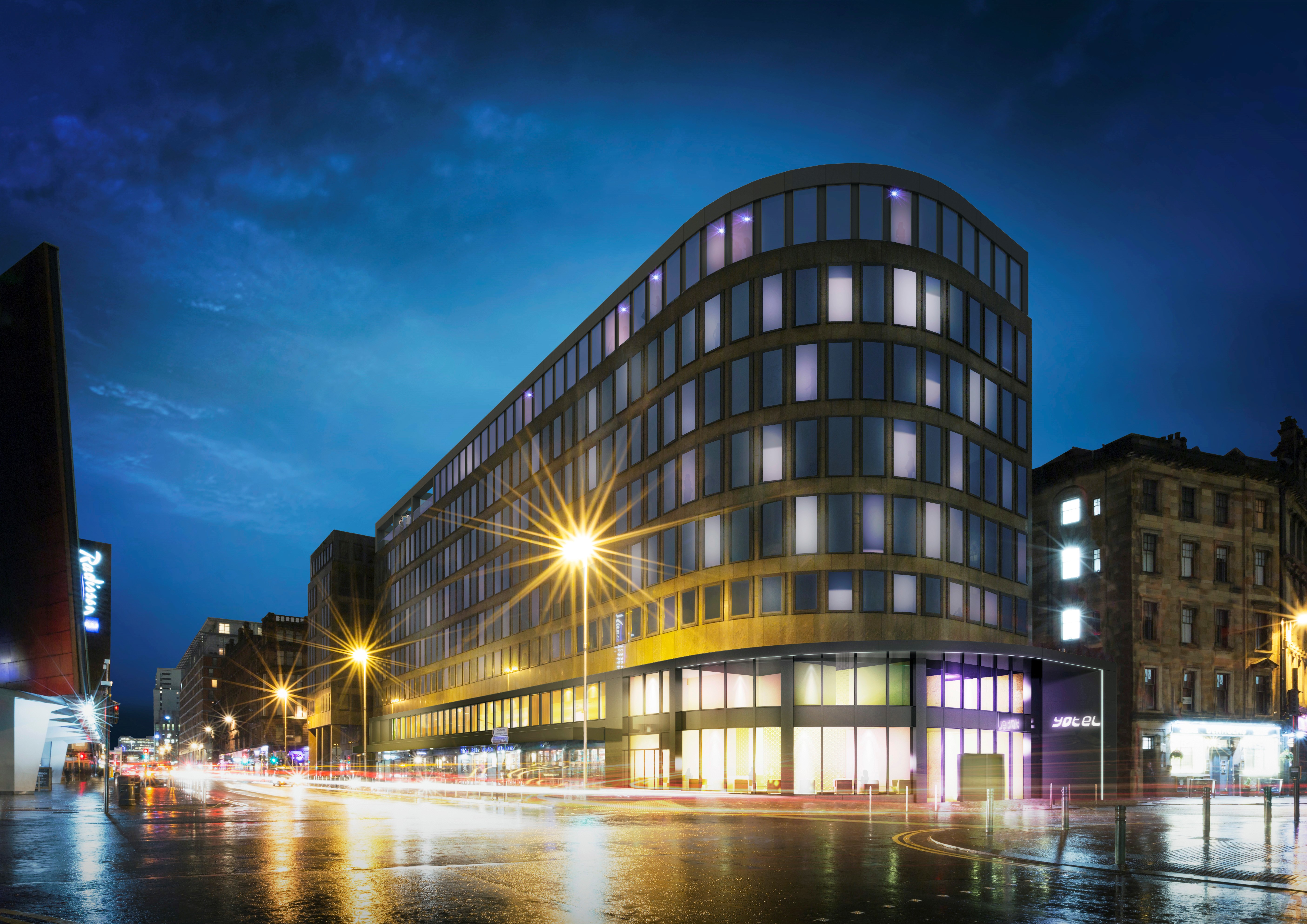 Yotel has set plans to open its second hotel in Scotland and fifth in the UK