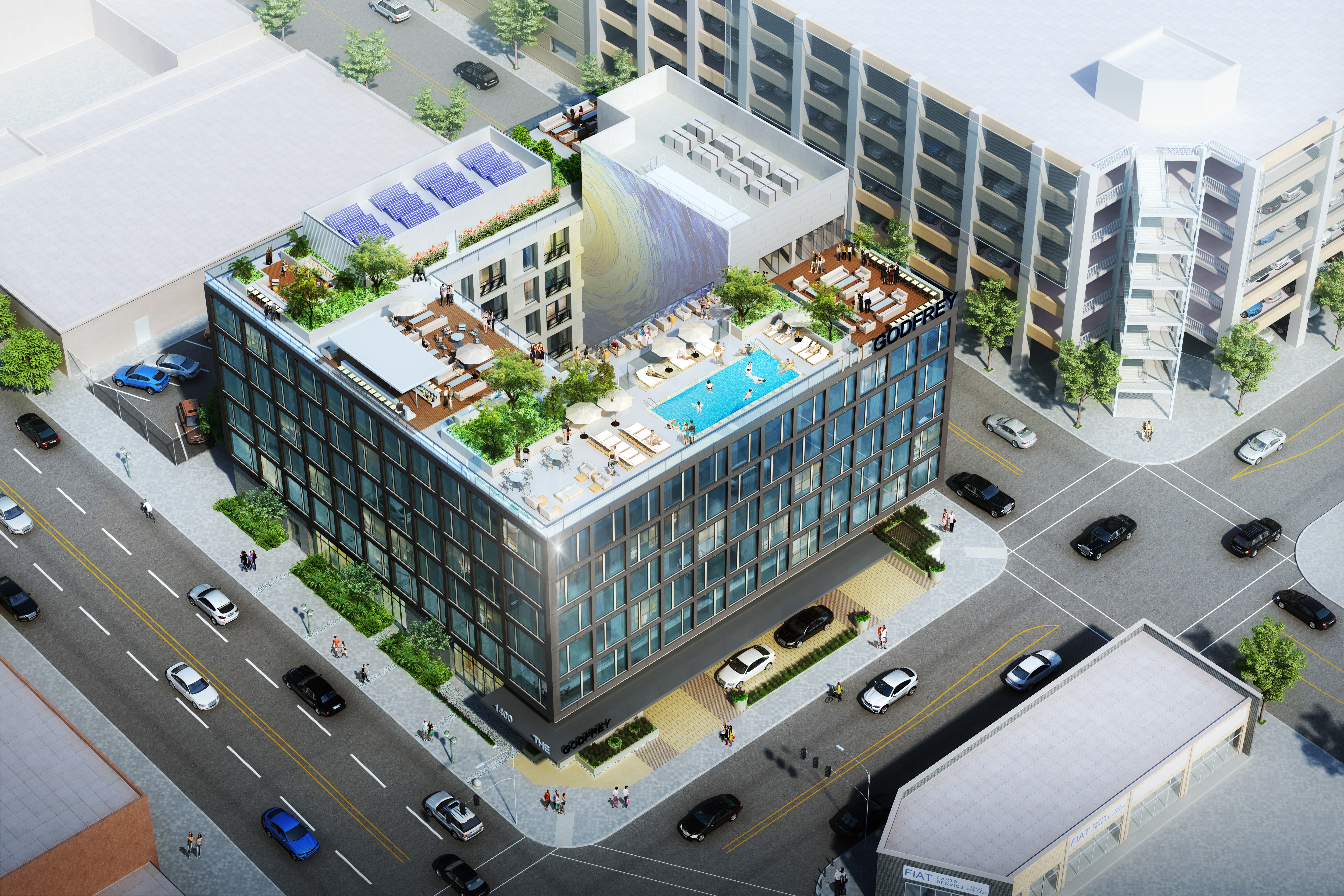 Oxford Capital Group and Oxford Hotels  Resorts are developing the The Godfrey Hotel Hollywood a 220-room luxury lifestyle 