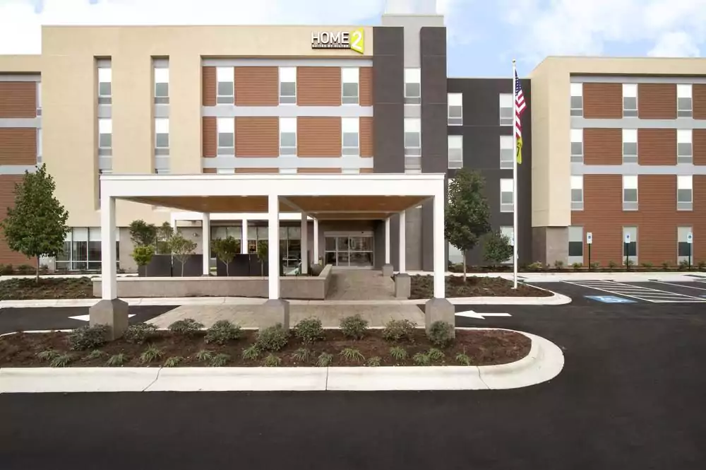 The four-story 67000-square-foot new Hilton Home2 Suites by Hiltonis a 22-million development of Lathrop Calif-based R