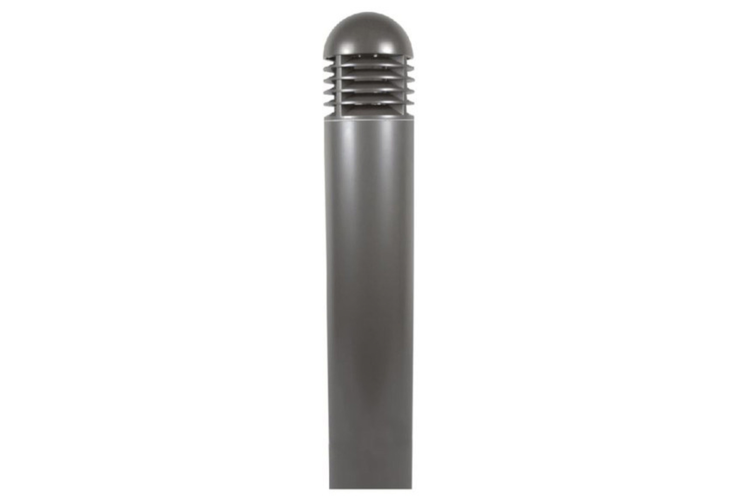 These bollard lights have a heavy-duty dome-top shape with a classic appearance appropriate for various locations 