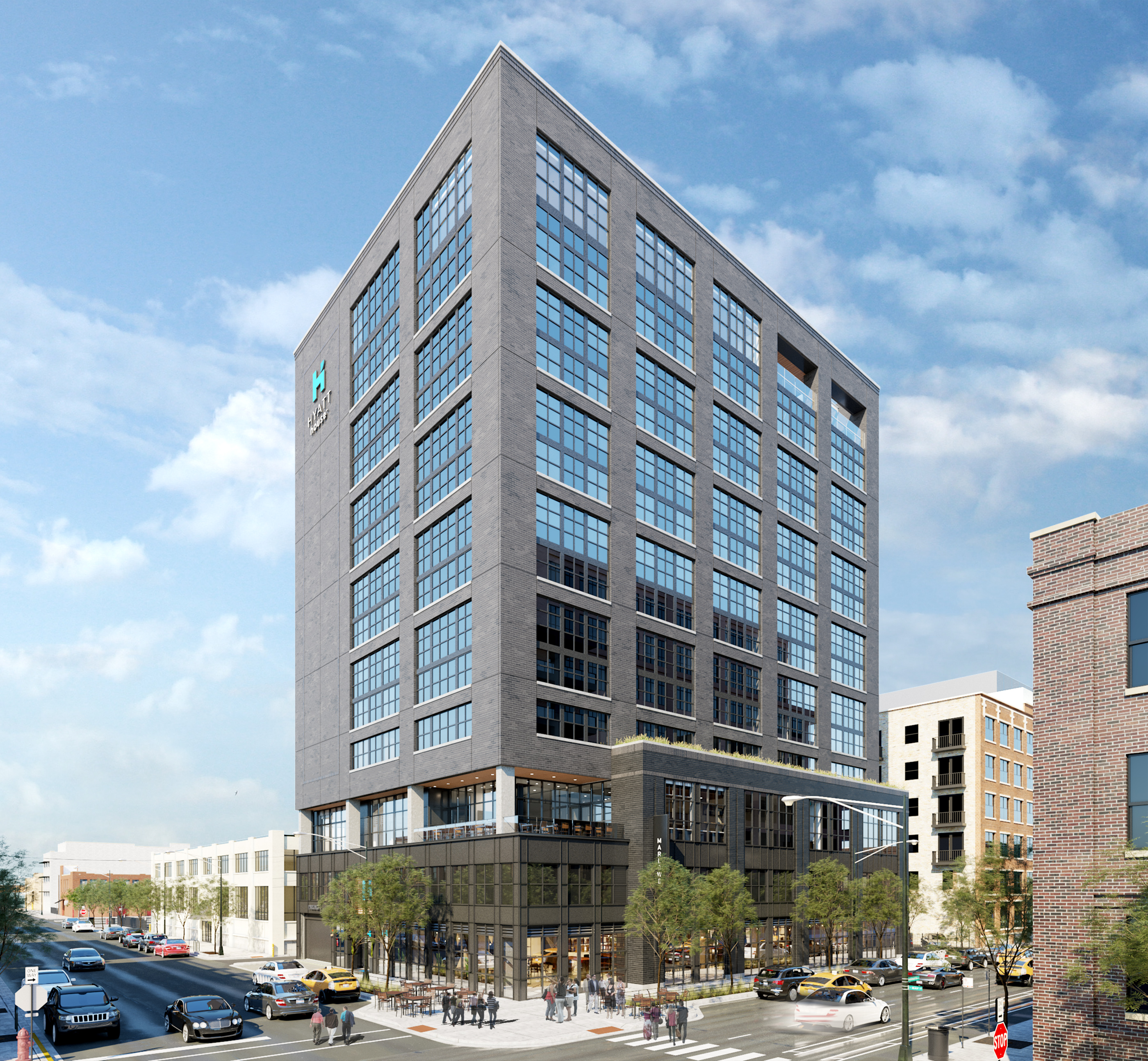 Hyatt House Chicago Fulton Market District will be McKibbon Hospitalitys first management property in the Fulton Market Di