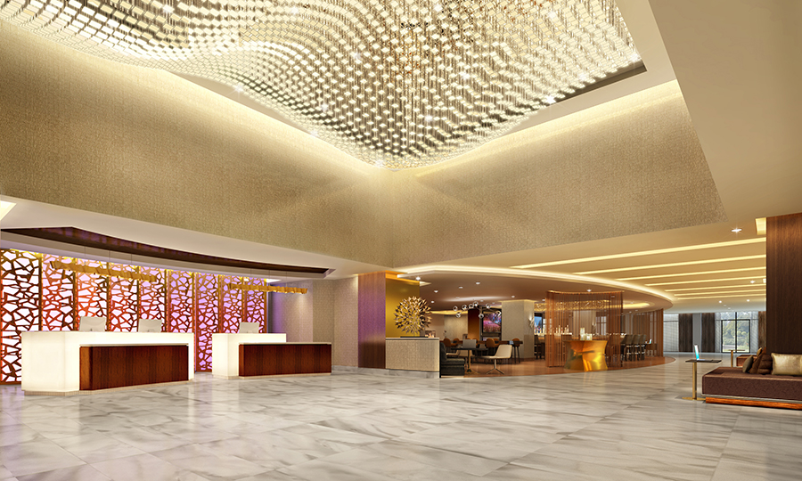 Hilton Washington DC National Mall lobby