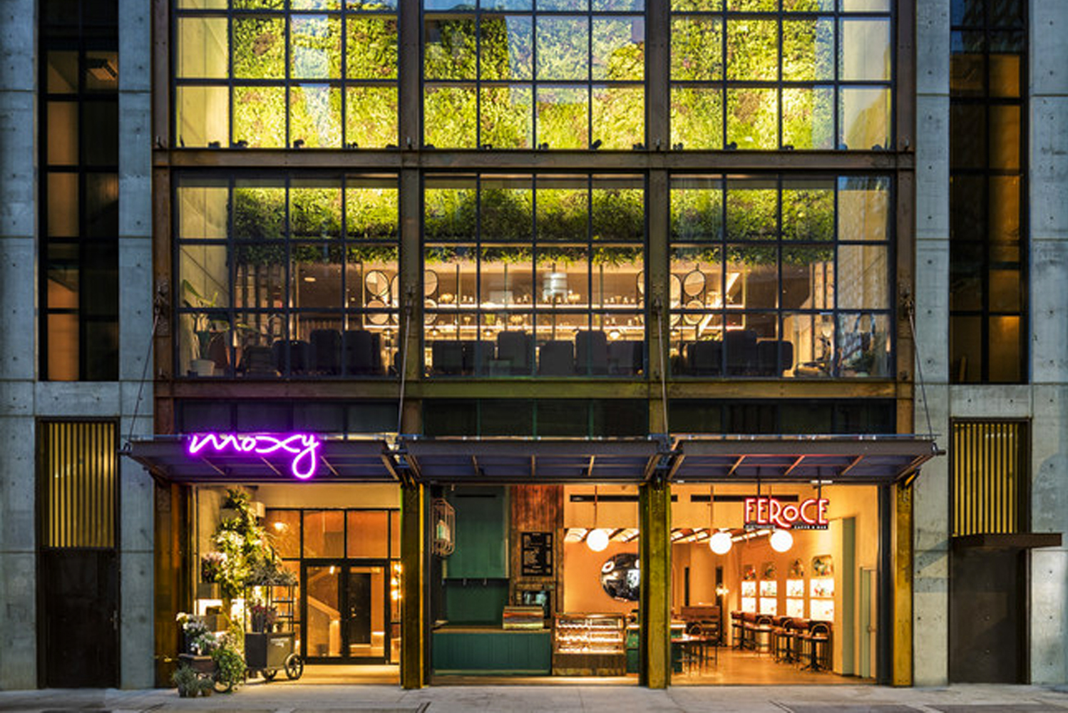 Moxy NYC Chelsea opened as a 35-story property in New York City 
