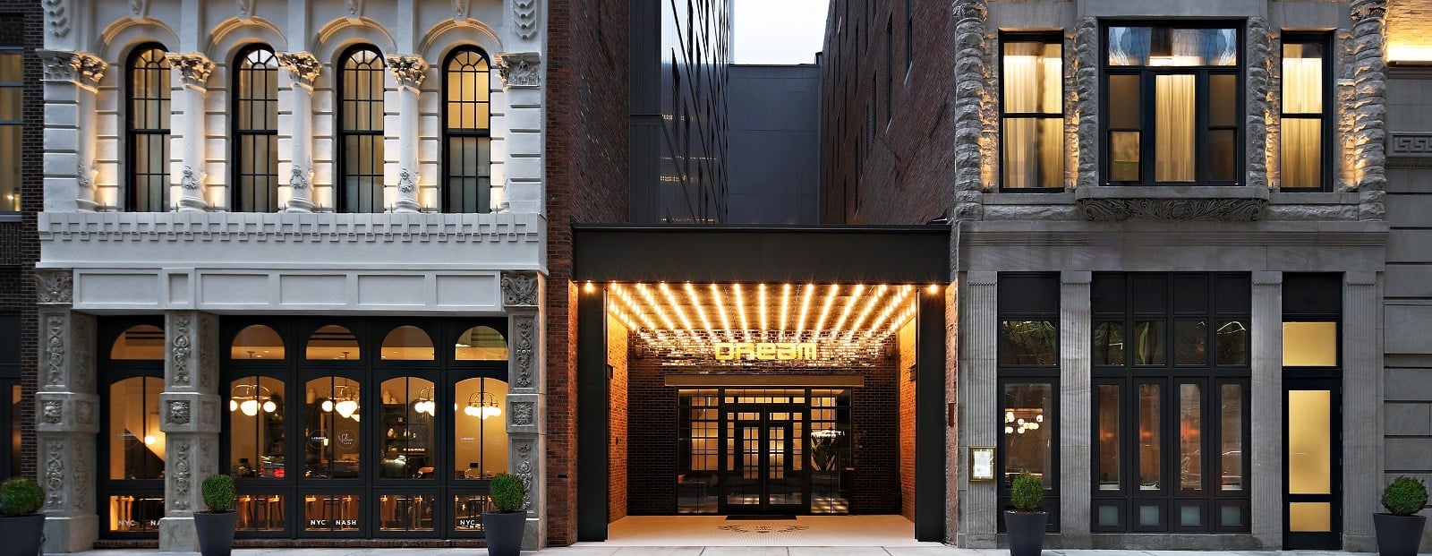 The 168-room hotel is located Music Citys historic Printers Alley and was designed by Meyer Davis Studio