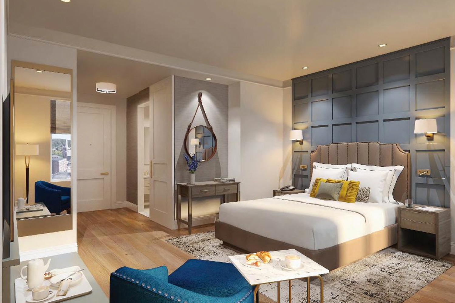 The Hotel Concord is scheduled to open as a 38-room hotel in New Hampshire this August 24