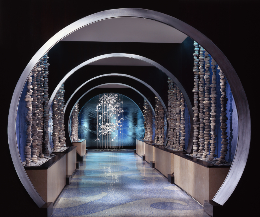 A hallway at One Ocean Resort  Spa