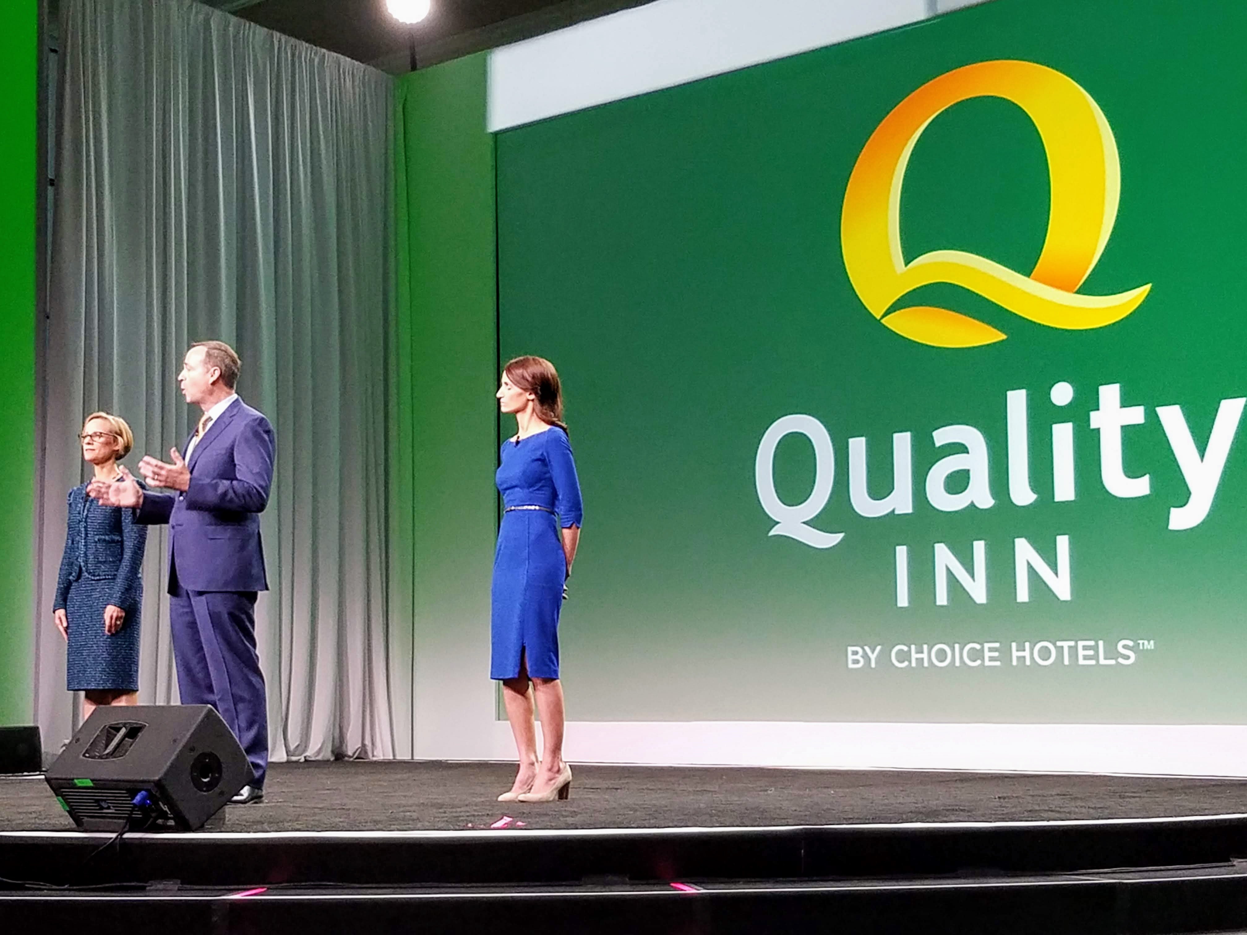 Quality Inn Logo Launch
