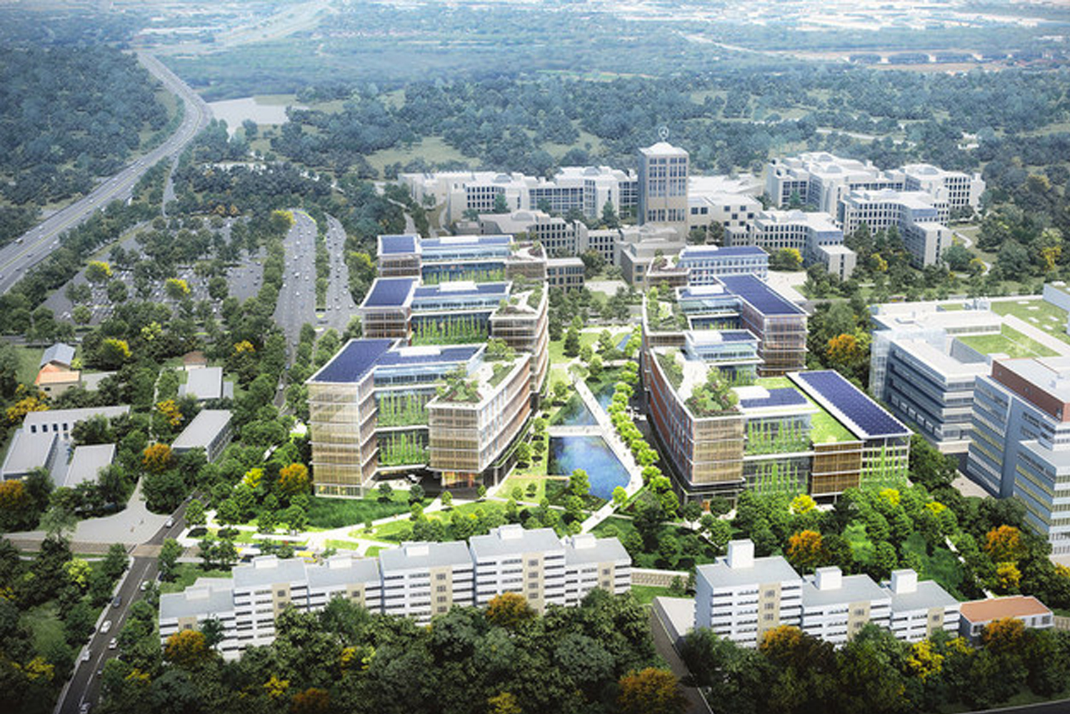 Pickard Chilton to master plan design urban development in Stuttgart Germany