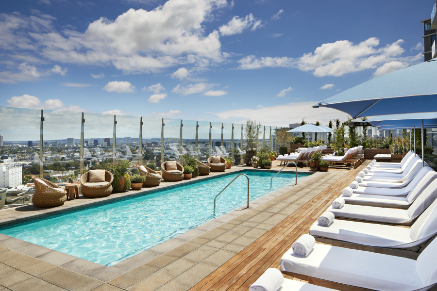 Pool at 1 West Hollywood