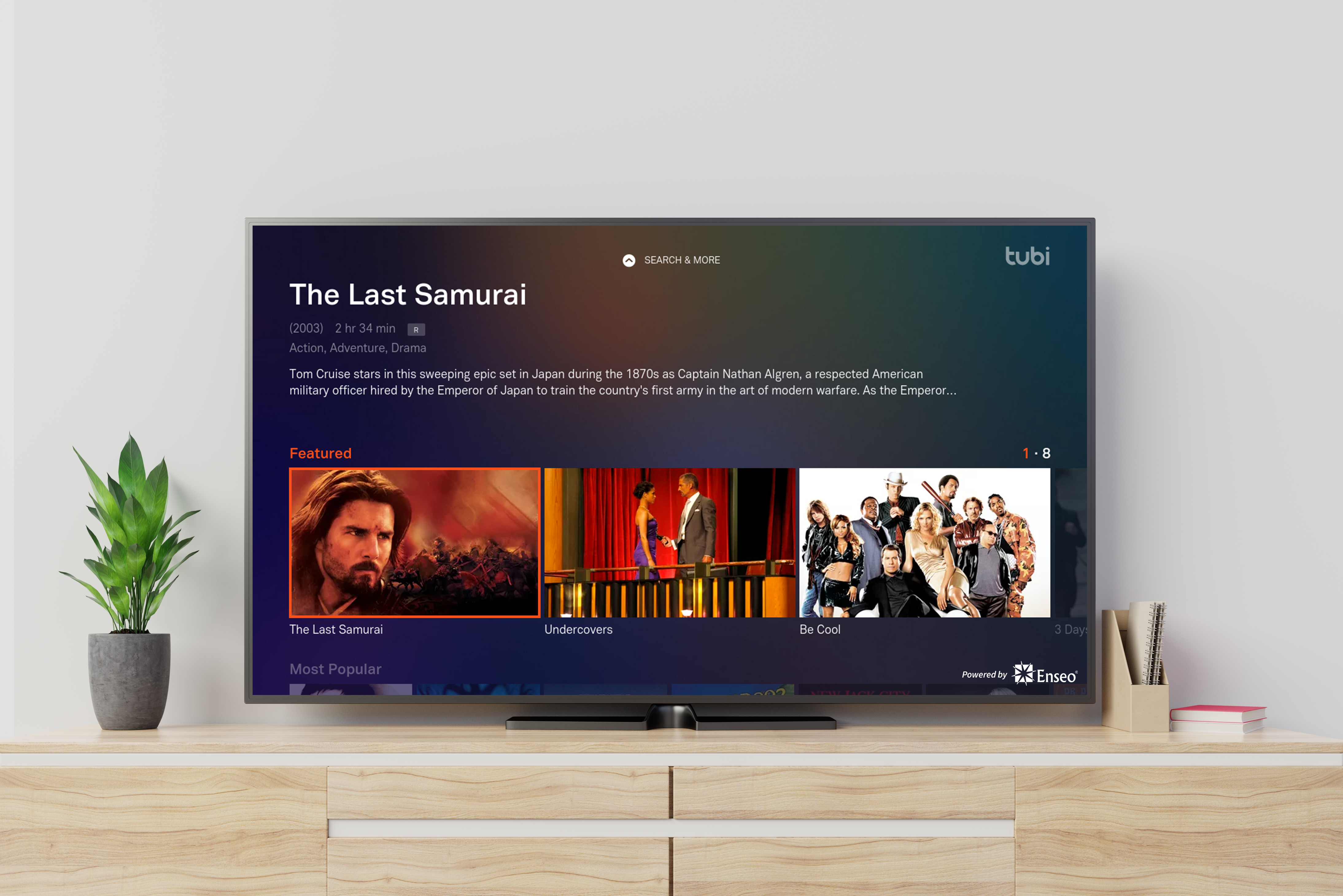 Tubi partners with Enseo