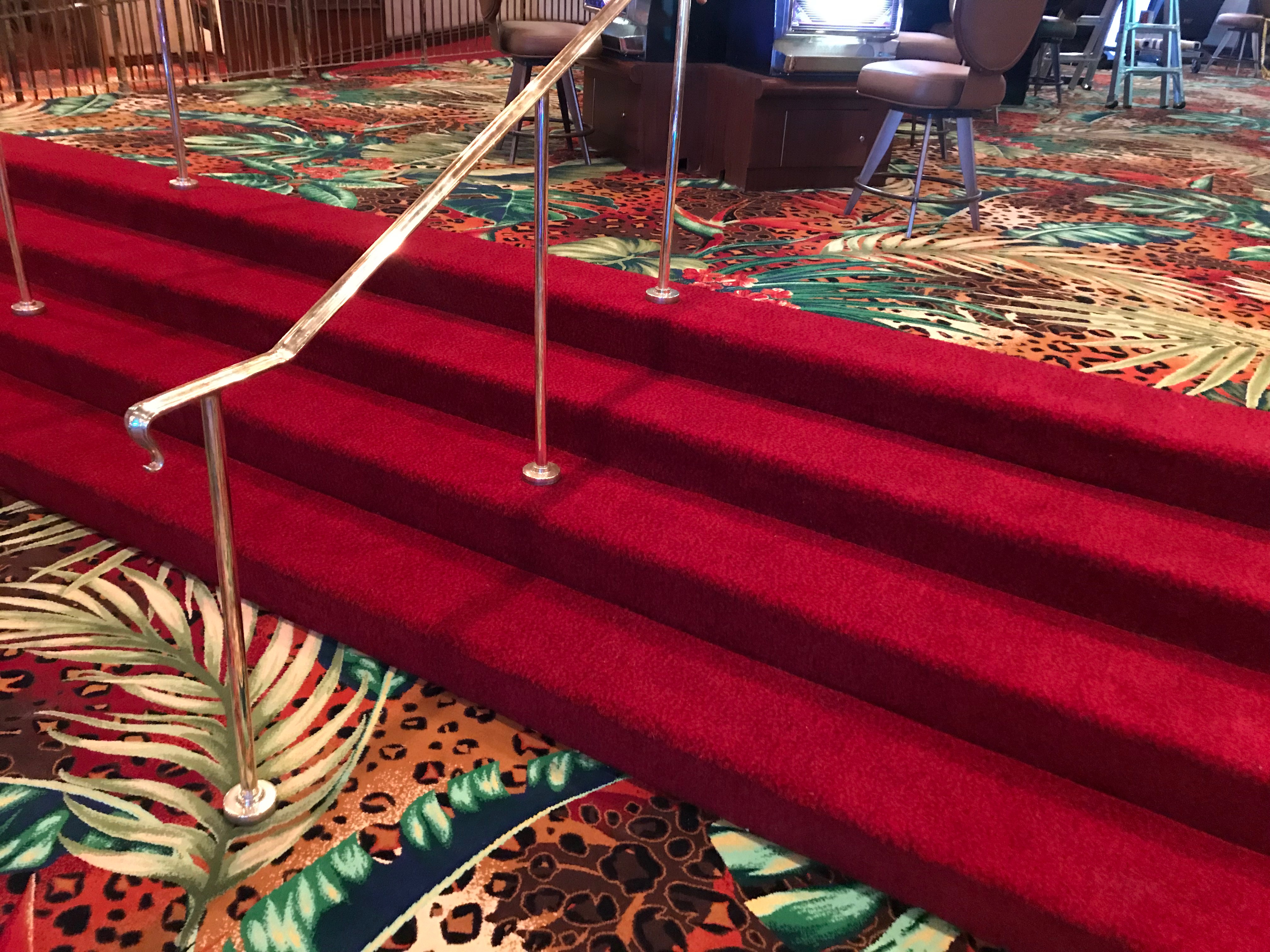 El Cortez Hotel  Casino new carpet