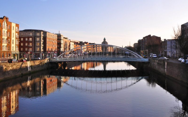 Bridge in Dublin Ireland