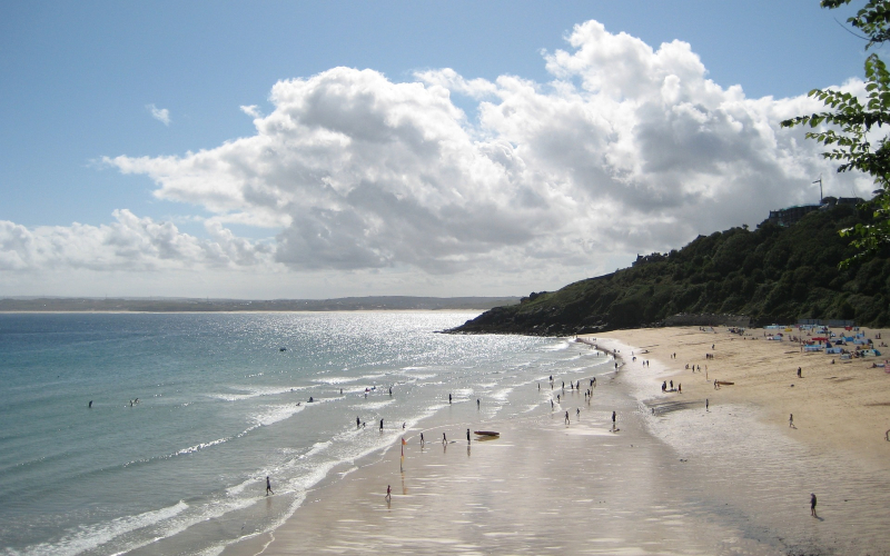 A picture of Carbis Bay beach