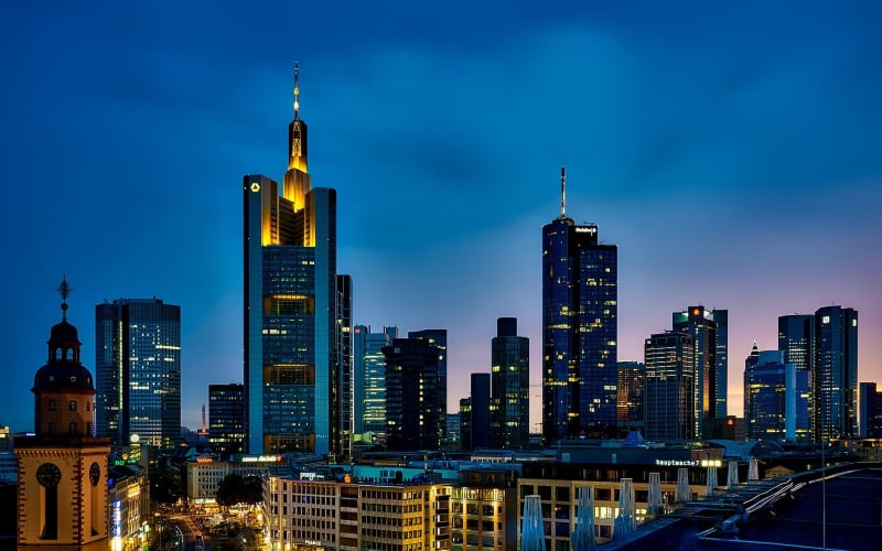 Buildings in Frankfurt
