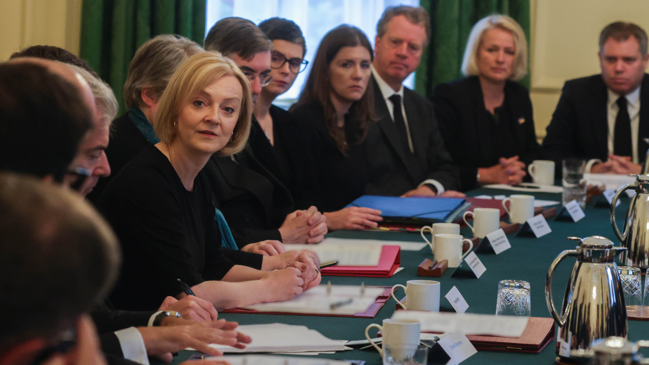 Liz Truss and her cabinet
