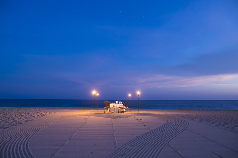  astronomy dinner on the beach