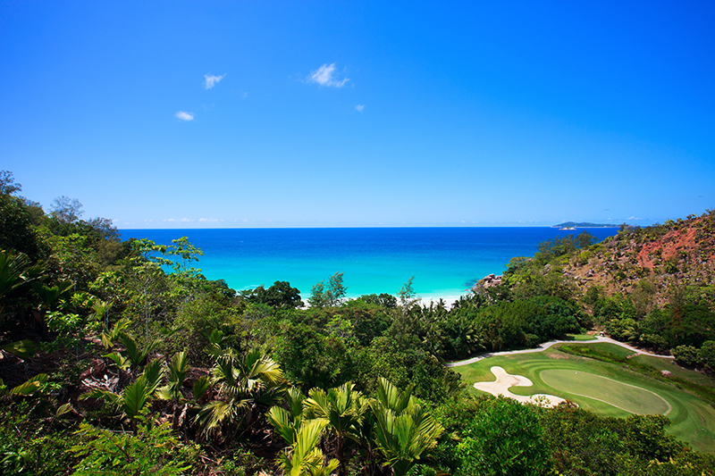 Seychelles golf course