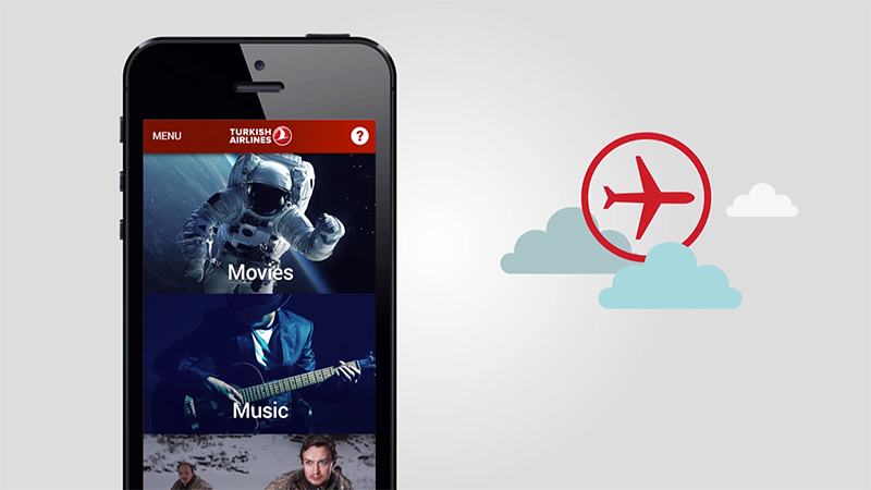 Turkish Airlines Wireless In-Flight Entertainment System