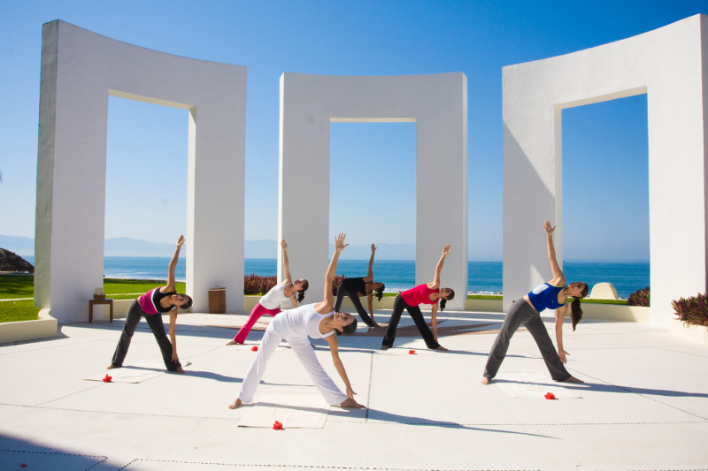 Yoga at Grand Velas Riviera Nayarit