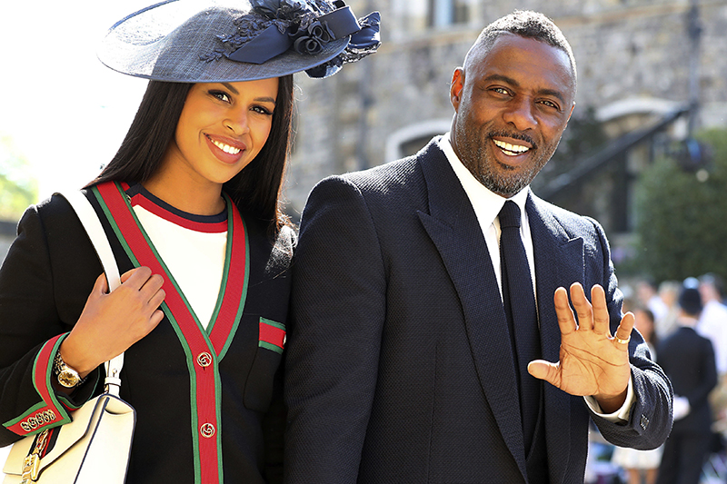 Idris Elba at the Royal Wedding